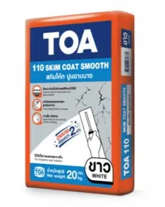 TOA สกิมโค้ท สีขาว